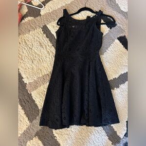 Black size 0 black lace dress